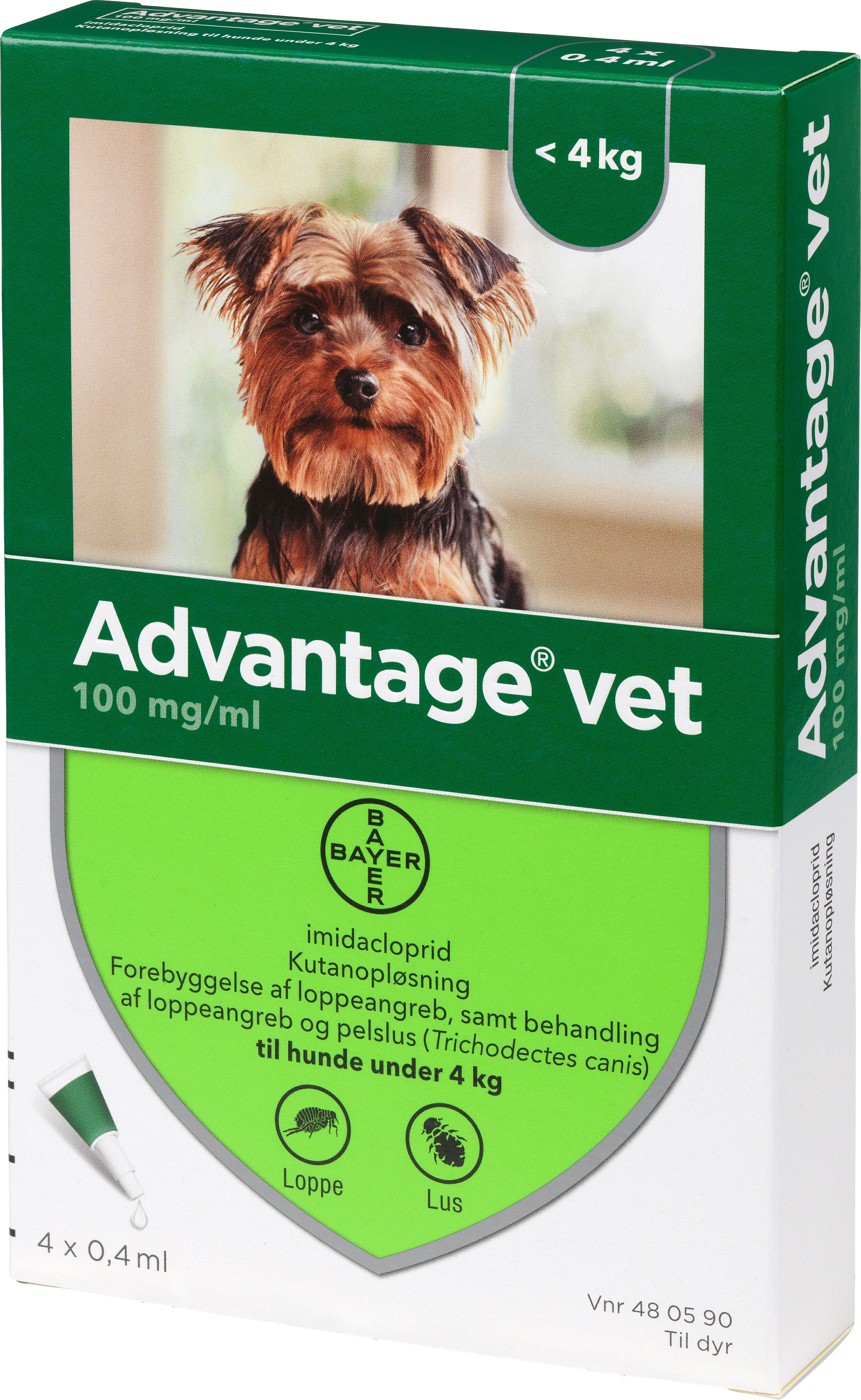 Bayer Advantage Vet - Loppemiddel til hunde