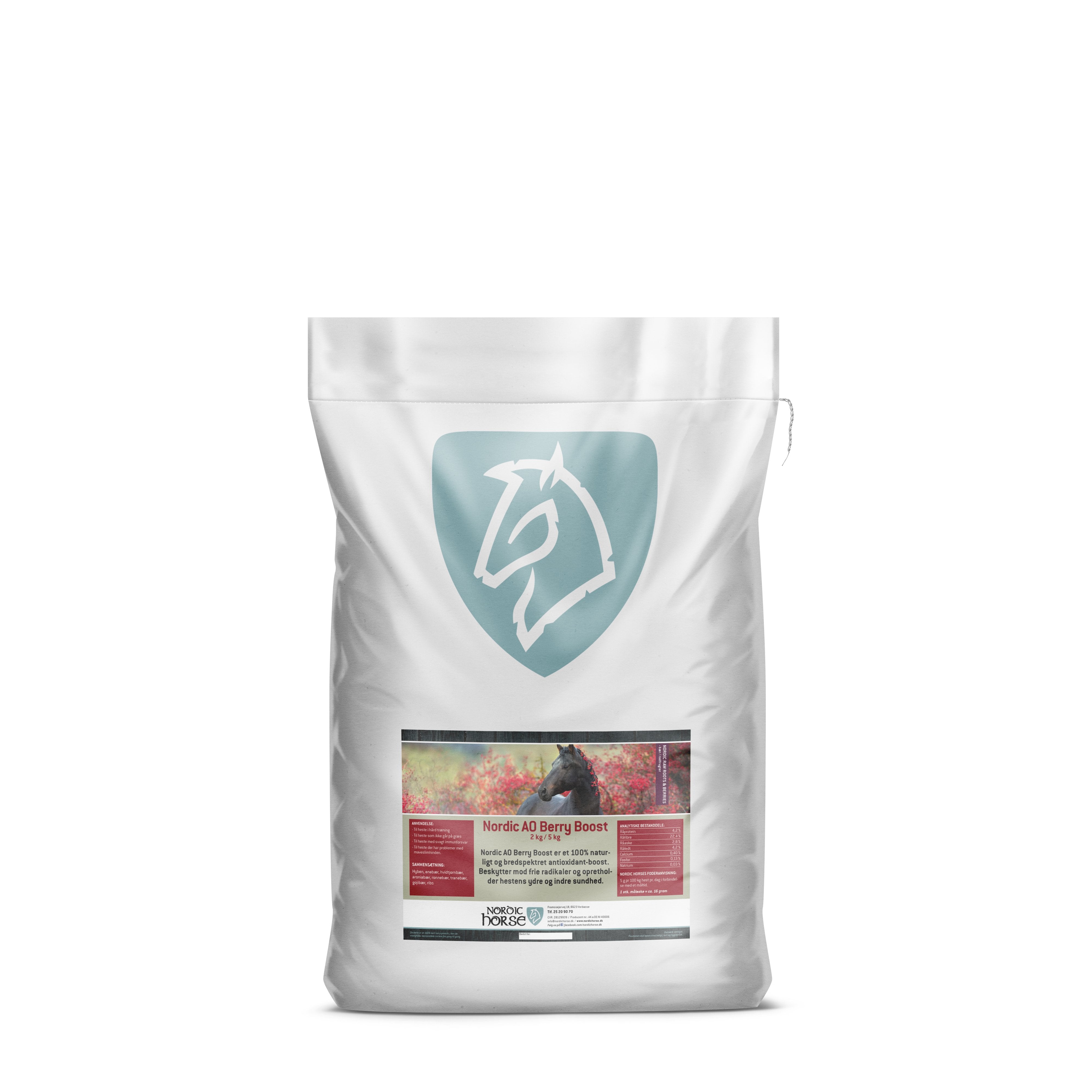 Nordic Horse AO Berry Boost 2 kg. - Bestillingsvare