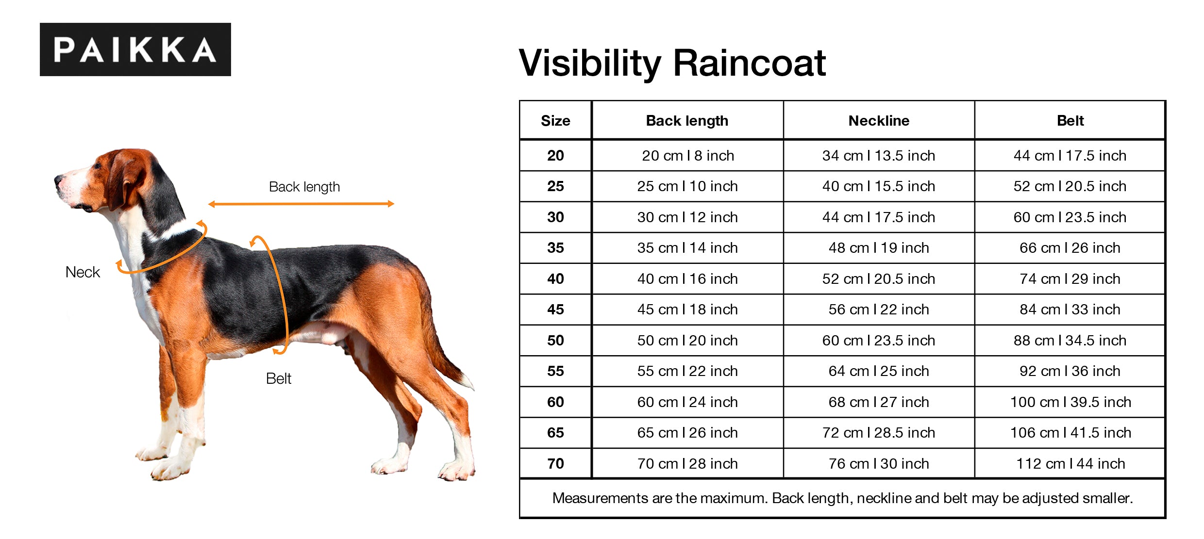 PAIKKA Visibility Raincoat