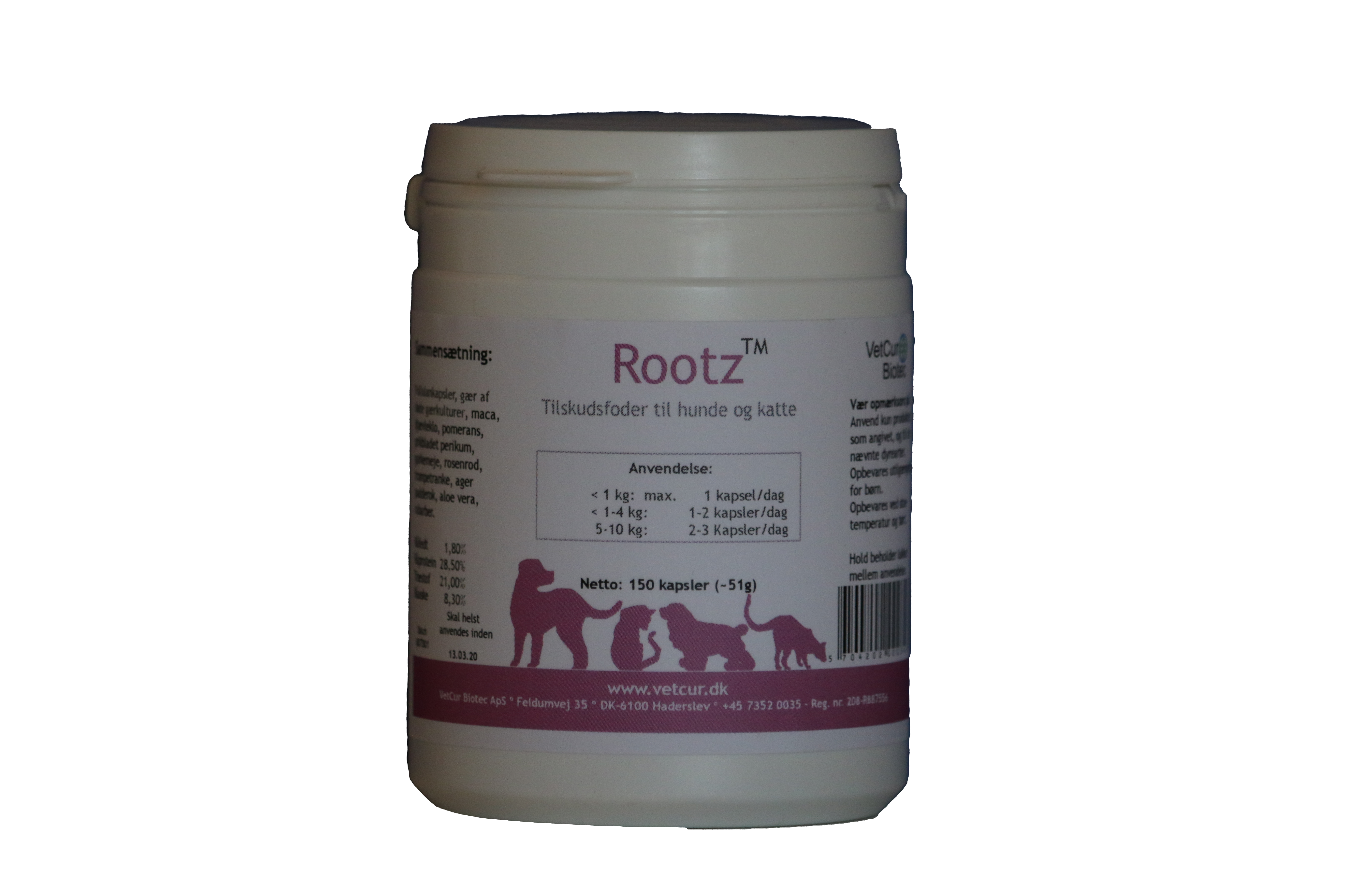 Vetcur Biotec Rootz Til Hund og Kat