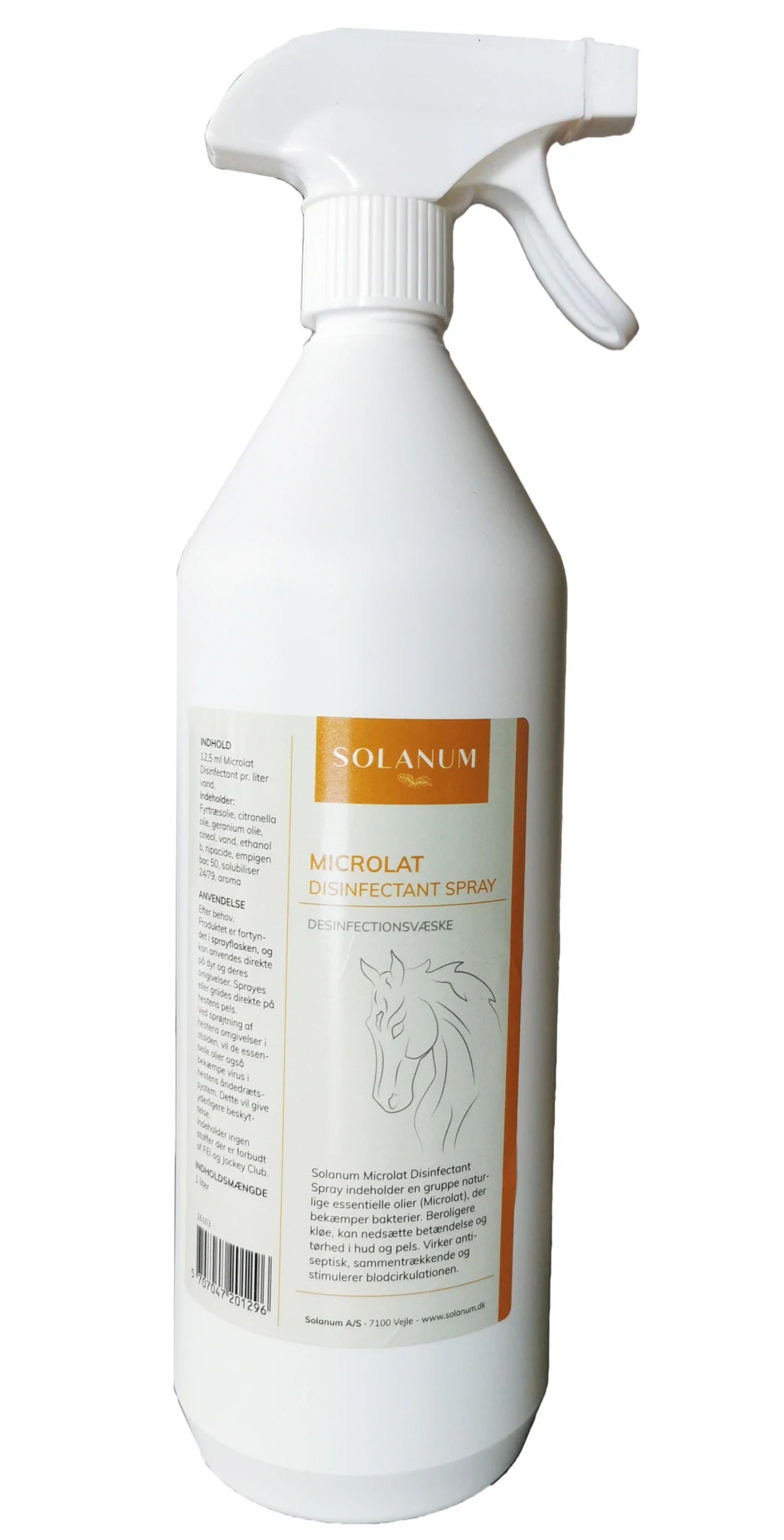 Solanum Microlat Disinfectant Spray - Desinfektionsvæske