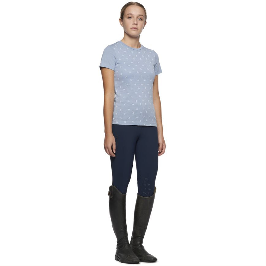 Cavalleria Toscana Mini Degradé S/S Cotton T-Shirt - OUTLET