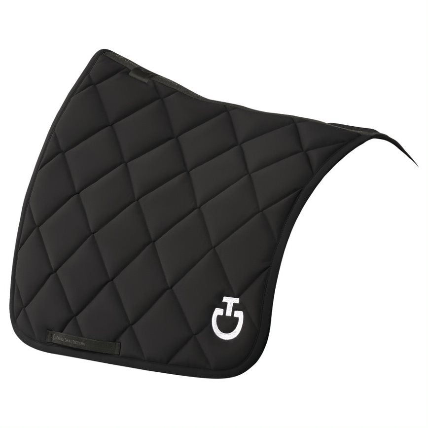 Cavalleria Toscana Diamond Quilted Jersey Dressage Saddle Pad