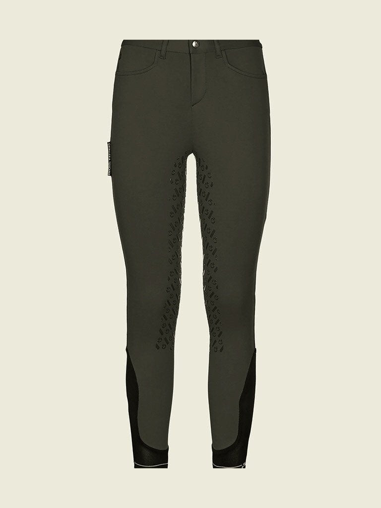 Cavalleria Toscana Perforated Logo Tape Full Grip Breeches - OUTLET