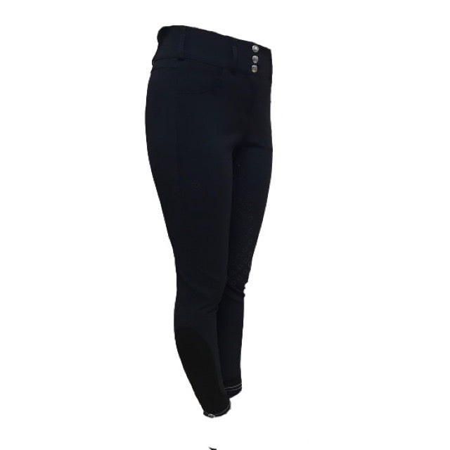 Cavalleria Toscana High Waist Silicone Full Seat Riding Breeches - OUTLET