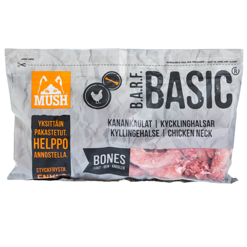 MUSH Basic® BARF Kyllingehalse