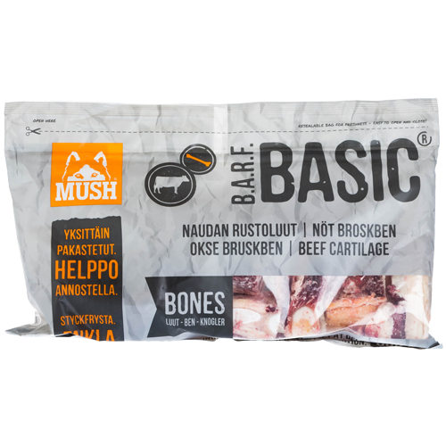 MUSH Basic® BARF Oksebruskben