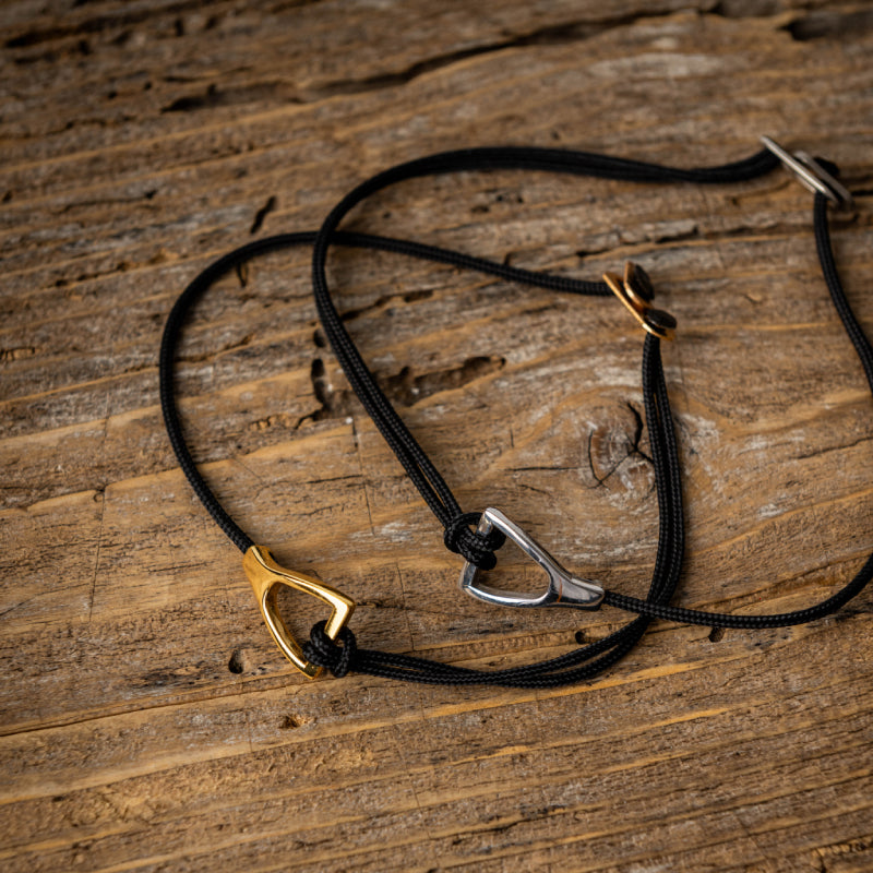 Jo´s Stering Silver Stirrup Bracelet With Clasp
