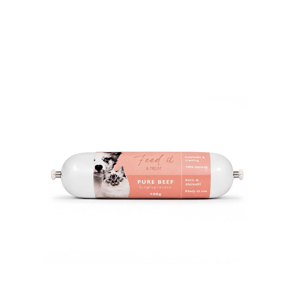 Tukan Pet Products Feed'it & Treat Pure Beef