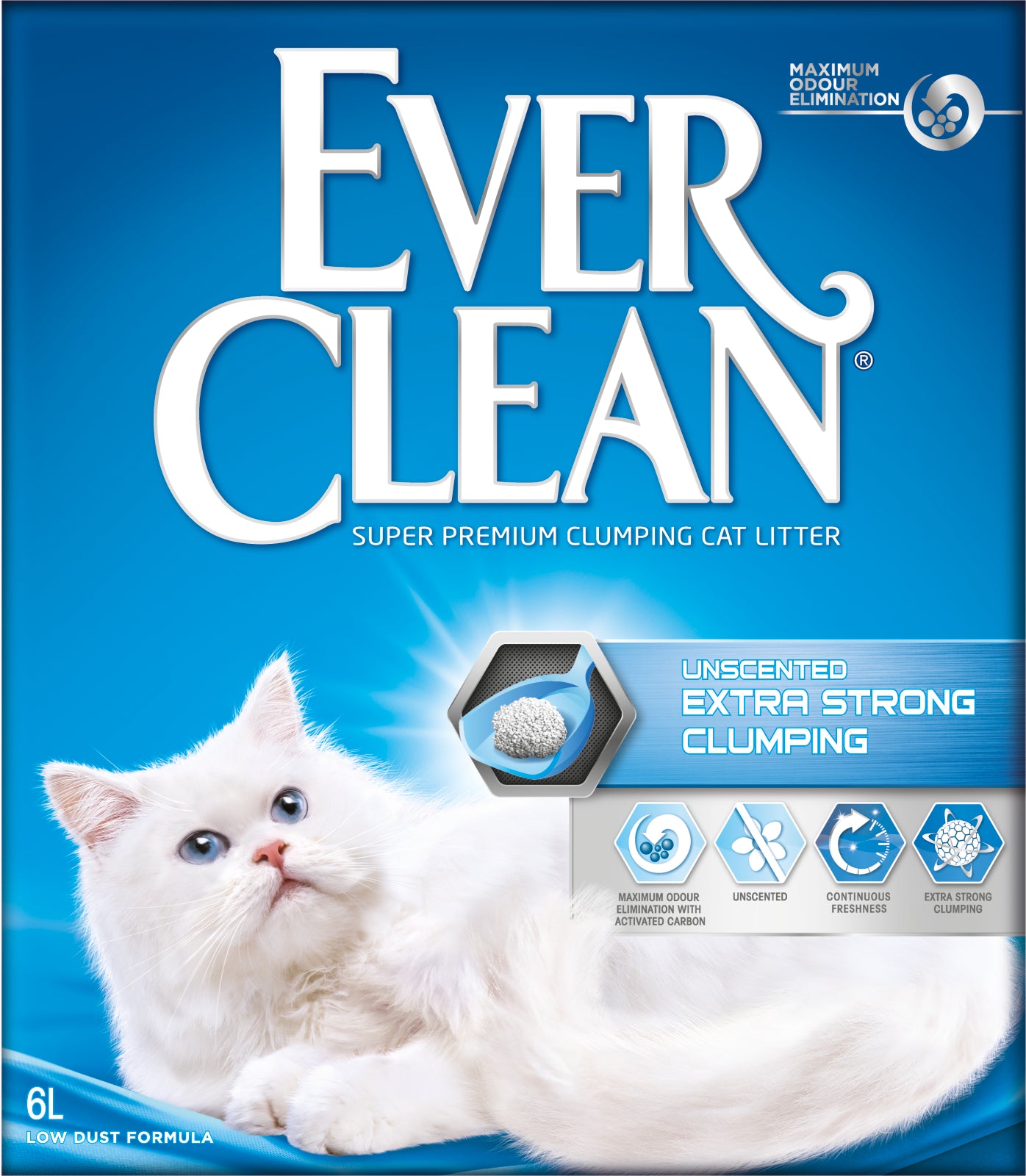 Ever Clean Extra Strong Clumping - Uparfumede, 6 l.