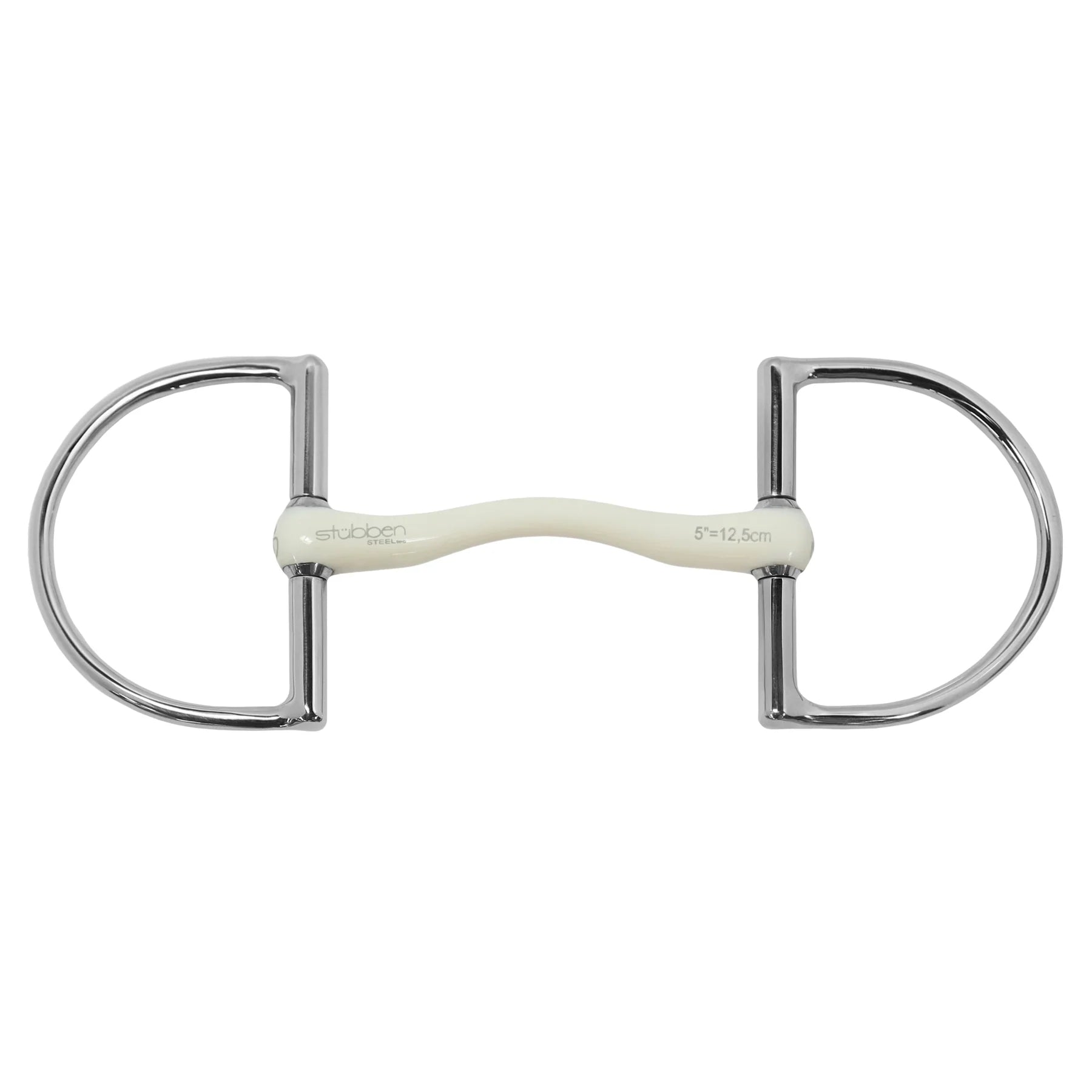 Stübben 1303 Fine Line Flex D-Ring Snaffle