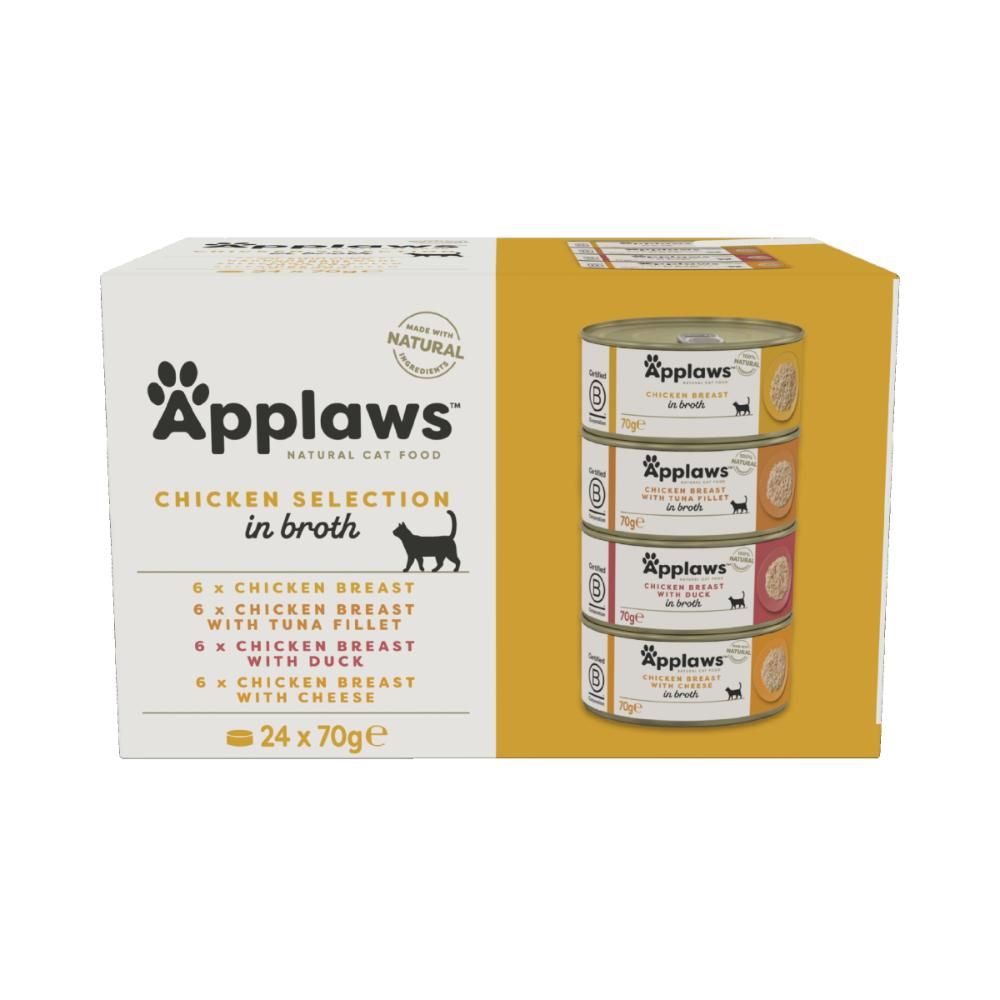 Applaws Multipack Chicken Selection, 24x70 g.