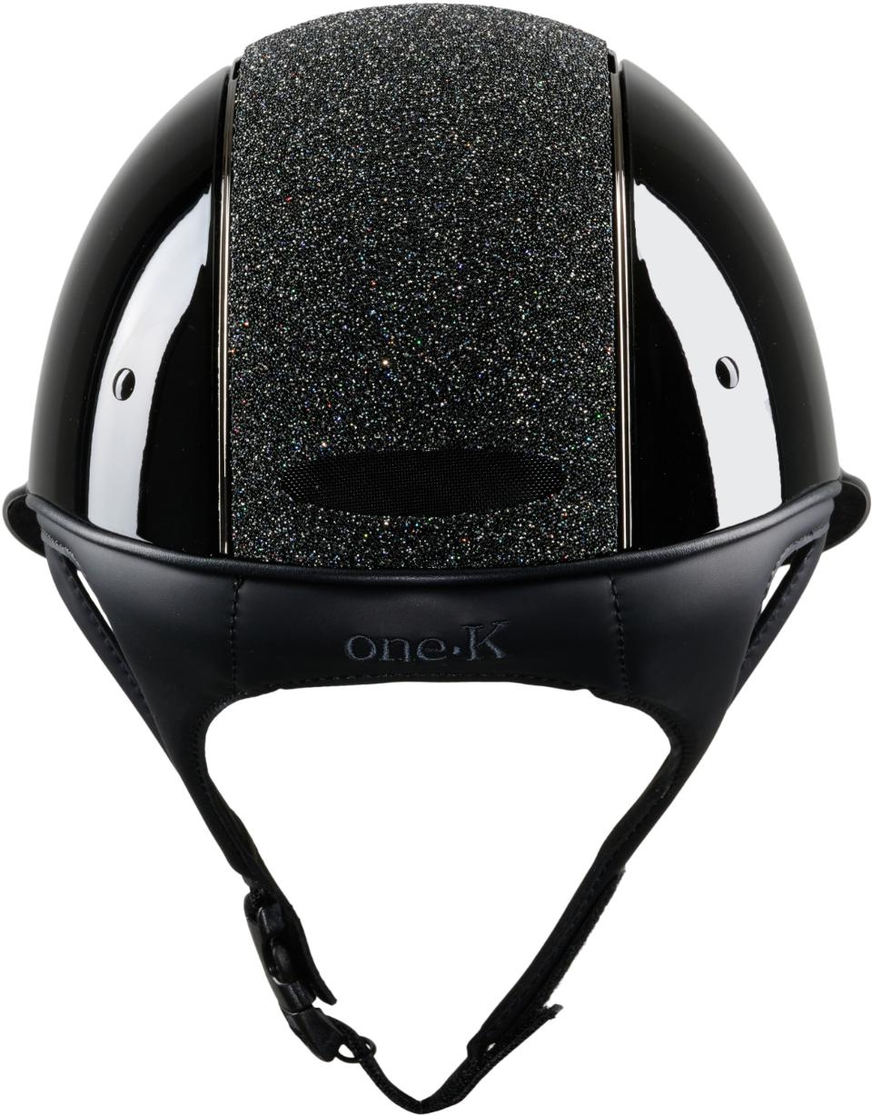 One K Avance Glossy Glitter Top+Front Ridehjelm