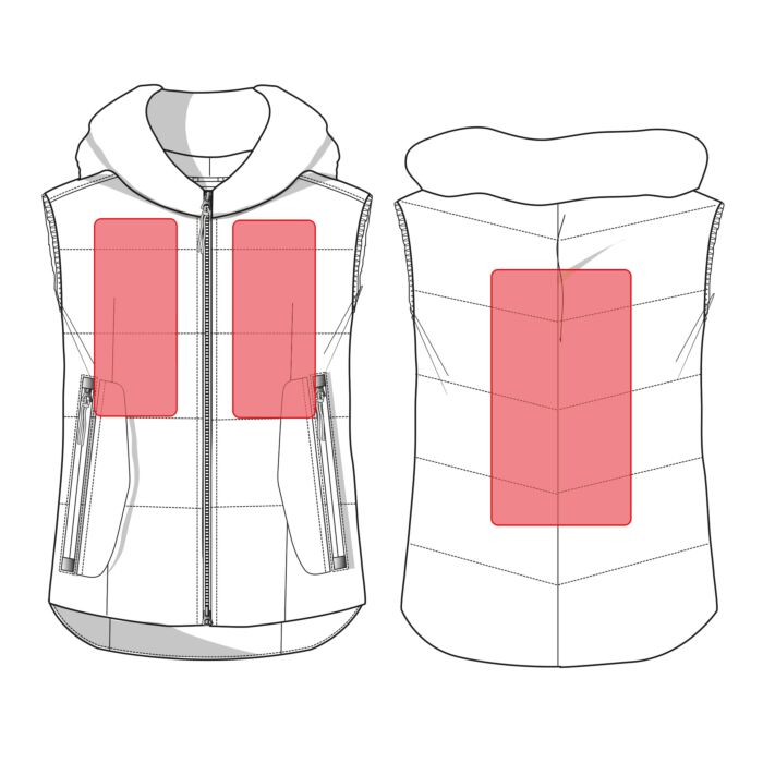 HKM Canada Heating Vest - OUTLET