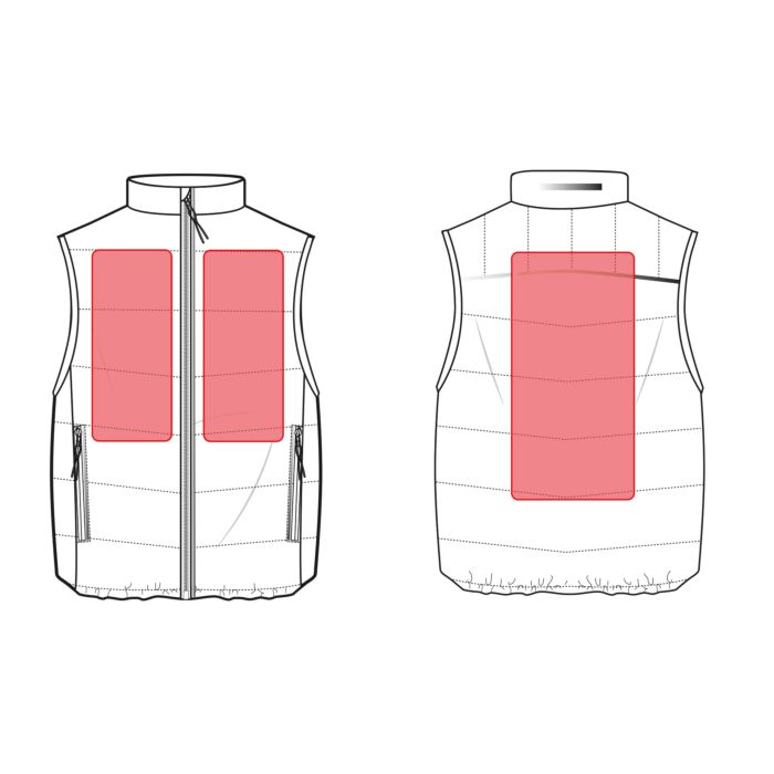 HKM Cuddle Kids Heating Vest - OUTLET