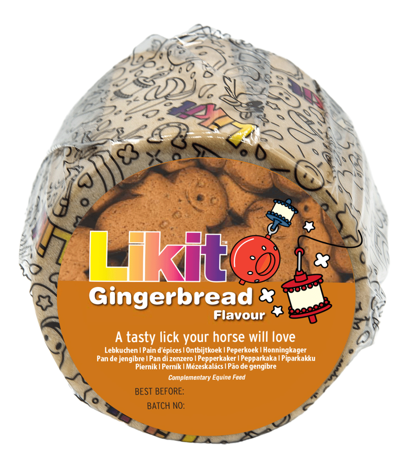 Likit Sliksten Gingerbread Stor