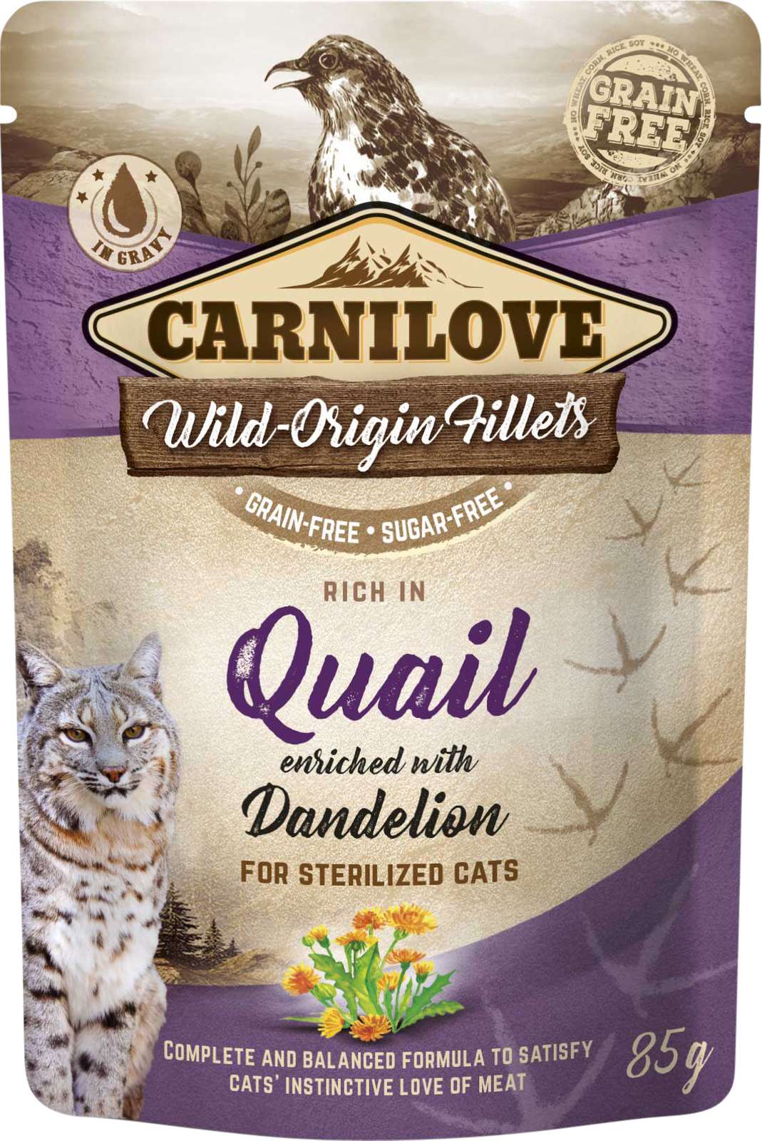 Carnilove Cat Pouch Quail