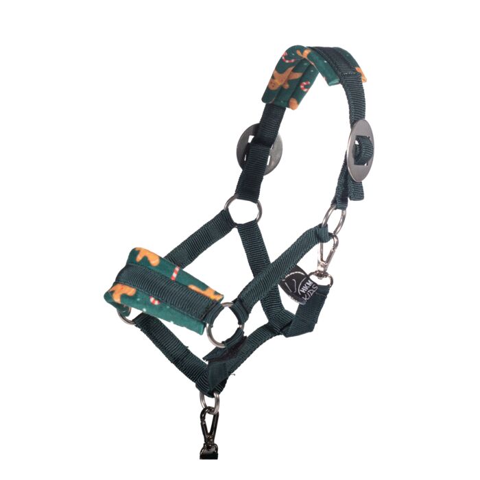 HKM Hobby Horsing Christmas Head Collar
