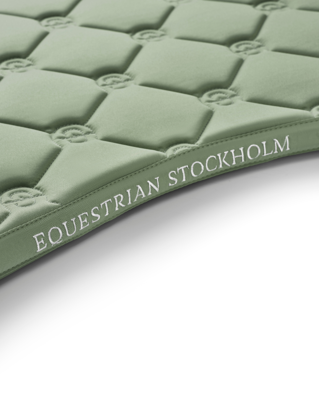 Equestrian Stockholm Pistachio White Springunderlag