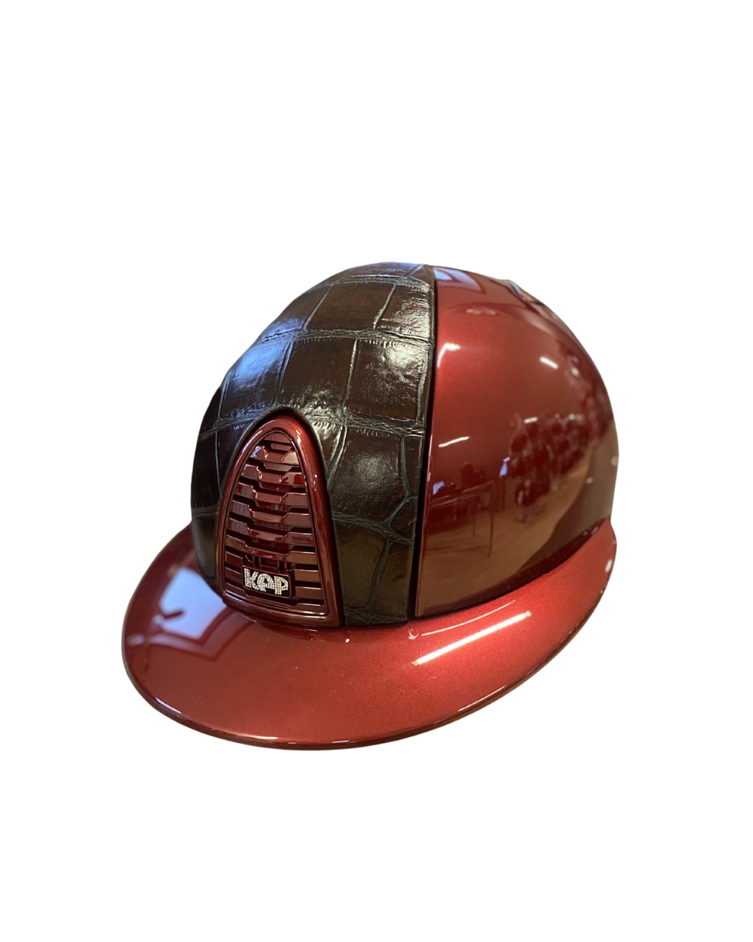 KEP Cromo 2.0 Polo Metal Bordeaux / Brown Matt Croco