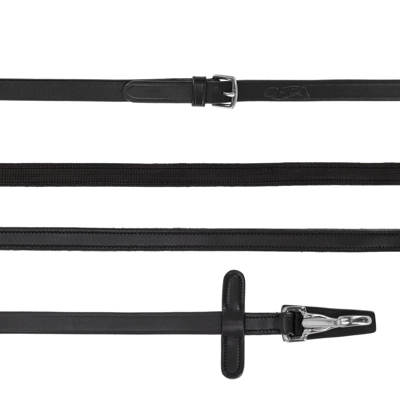 QHP Anti-Slip tøjler Med Clips