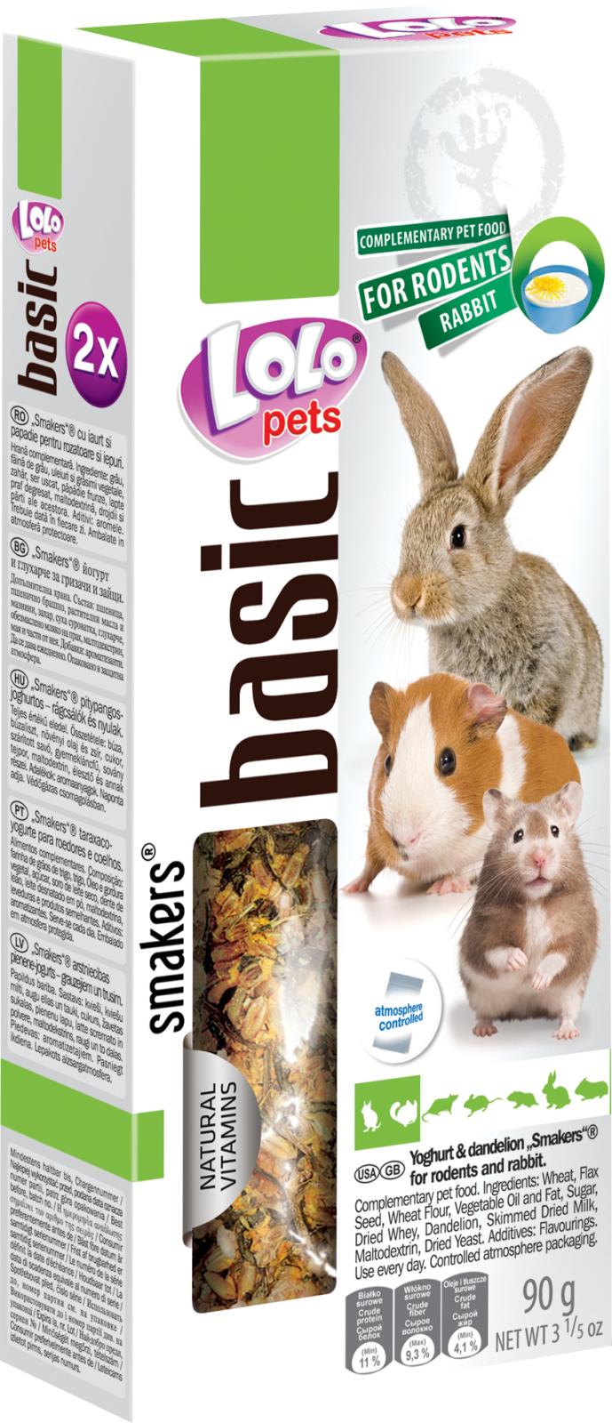 Lolo Pets Frøstænger m. Mælkebøtte og Yoghurt