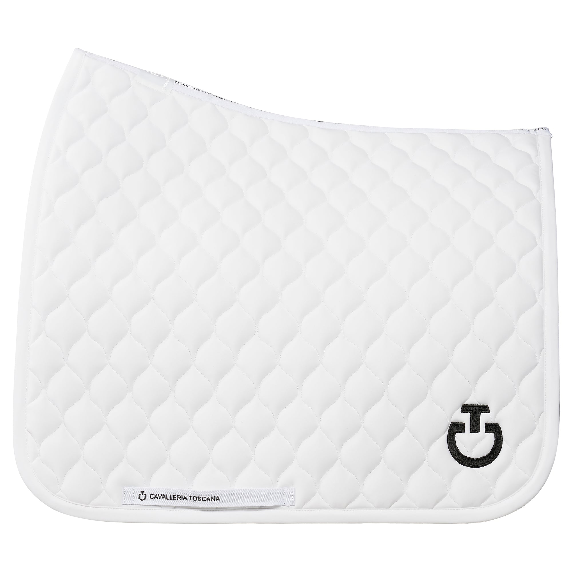 Cavalleria Toscana Circular Quilted Jersey Dressage Saddle Pad