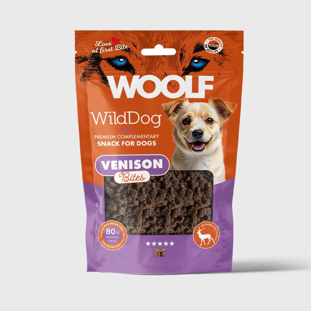 Woolf Wilddog Soft Venison Bites