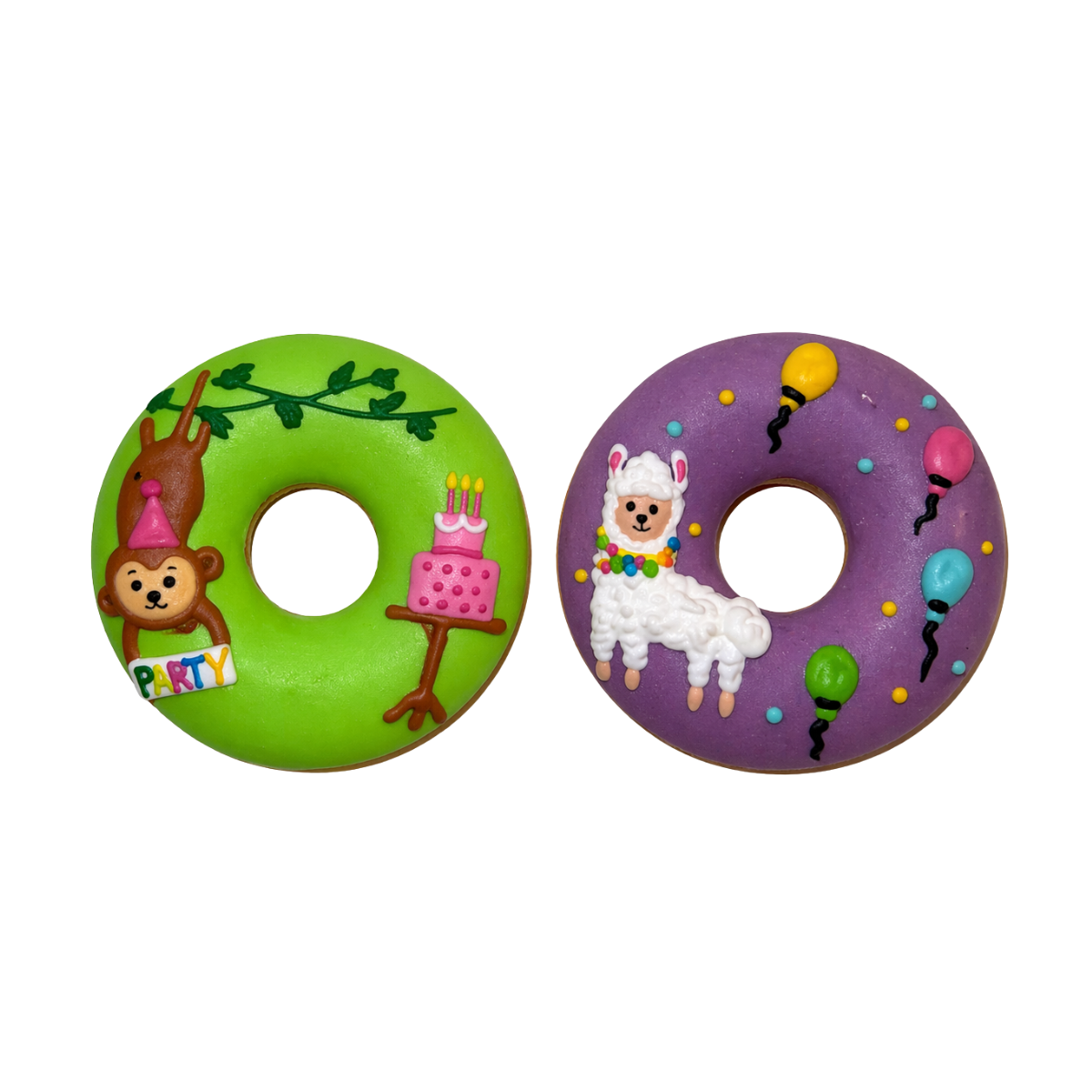 Candy Horse Stable Party Iced Donuts
