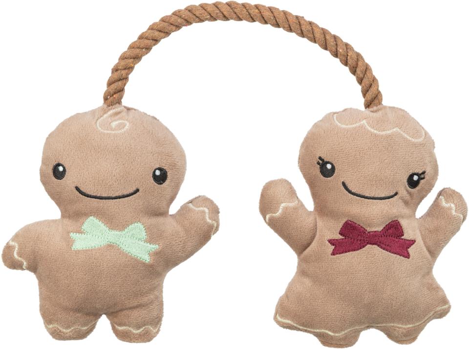 Trixie XMAS Gingerbread Couple On Rope