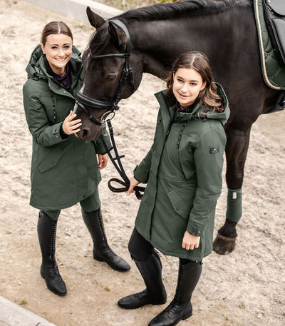 ELT Ontario winter performance riding parka