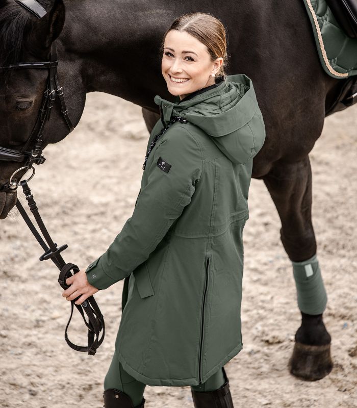ELT Ontario winter performance riding parka