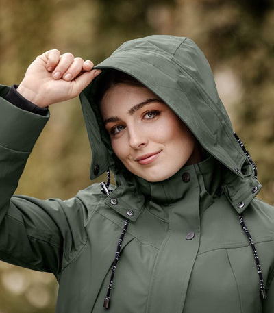 ELT Ontario winter performance riding parka