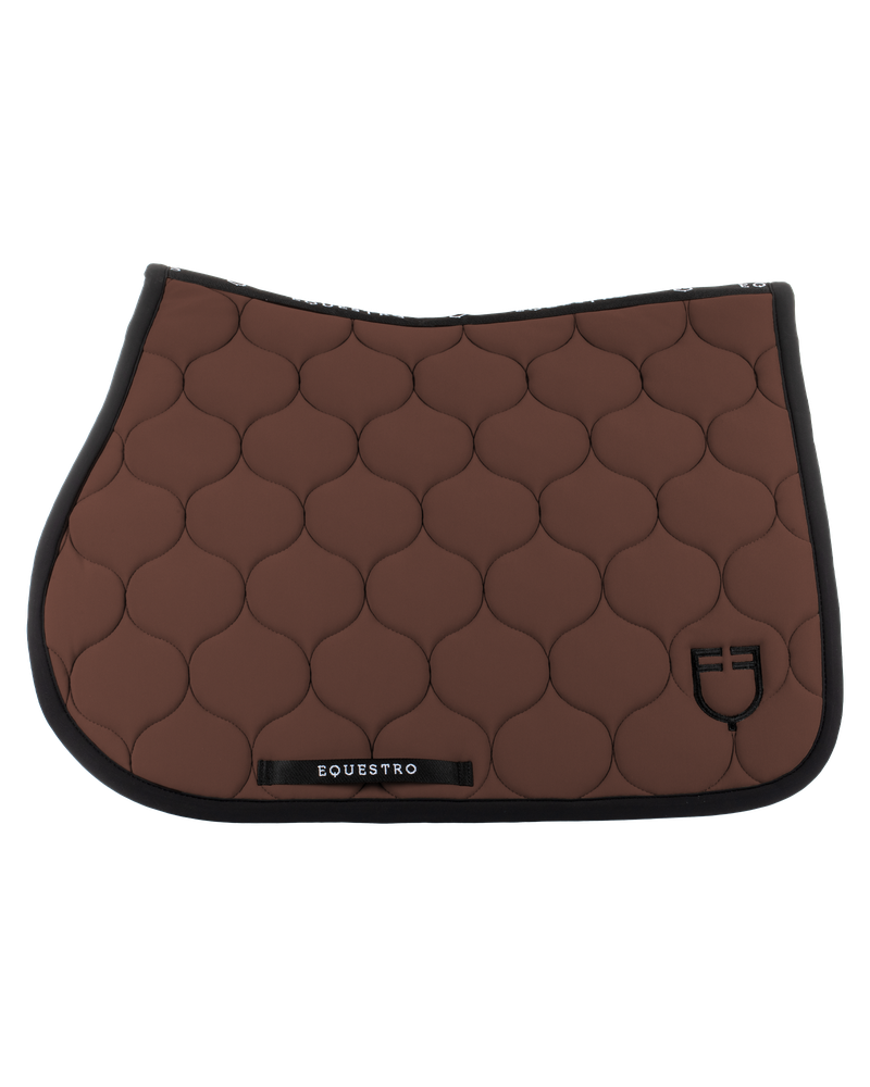 Equestro Jumping Saddle Pad Onion Jersey Black Line Edition