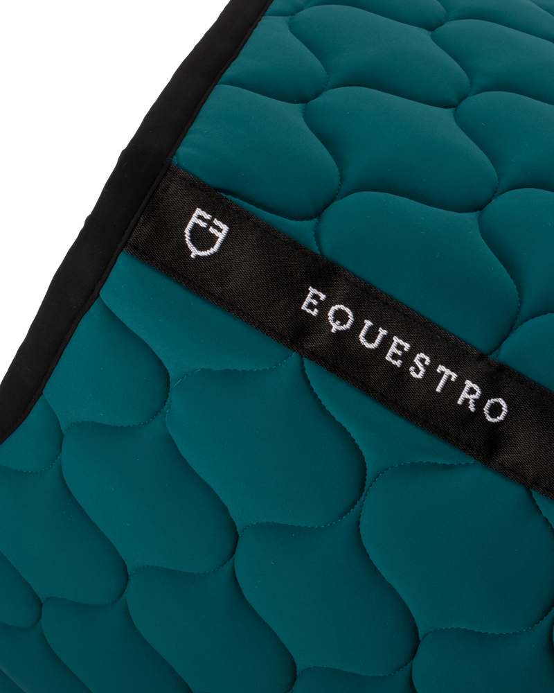 Equestro Jumping Saddle Pad Onion Jersey Black Line Edition
