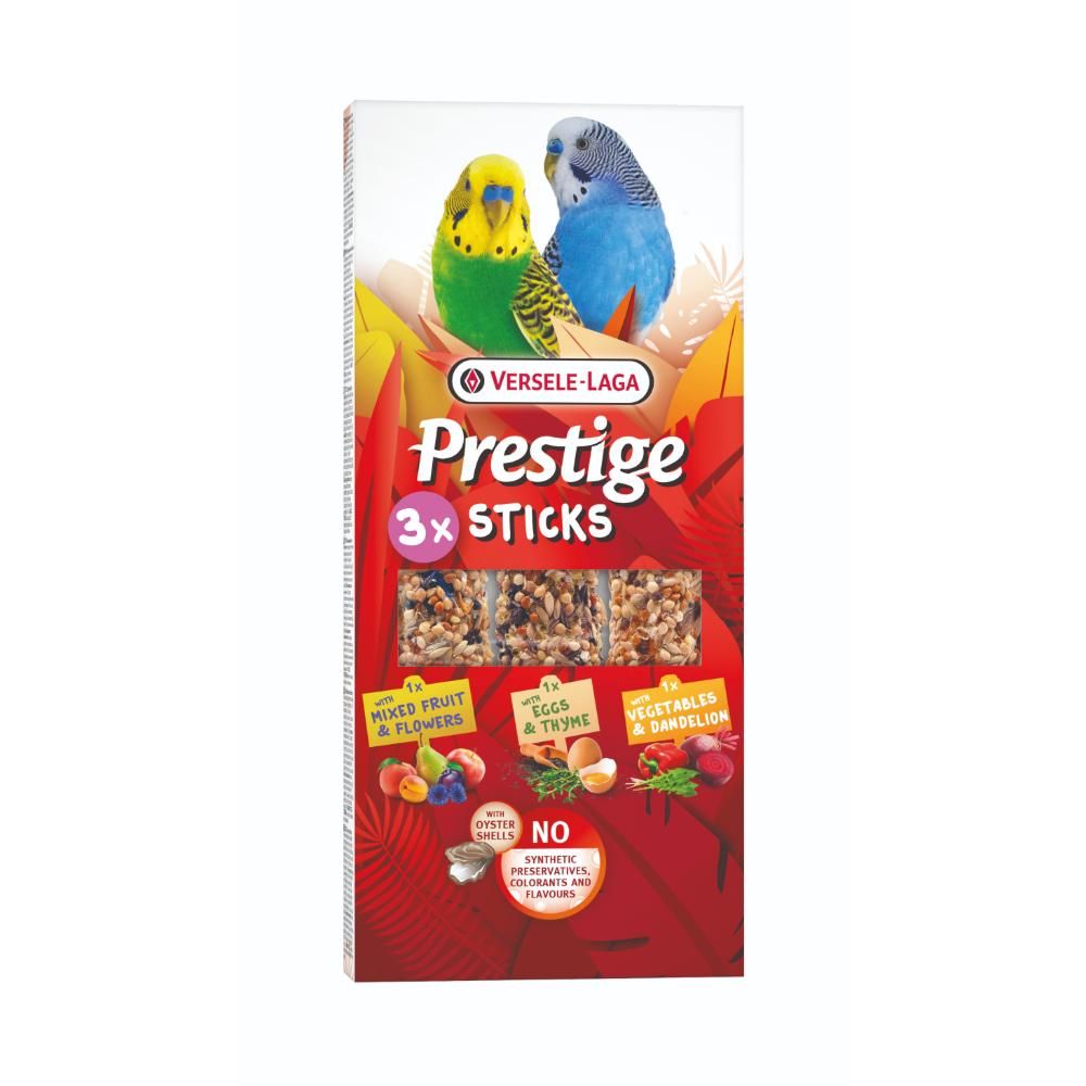 Prestige Mix Sticks til Små parakitter
