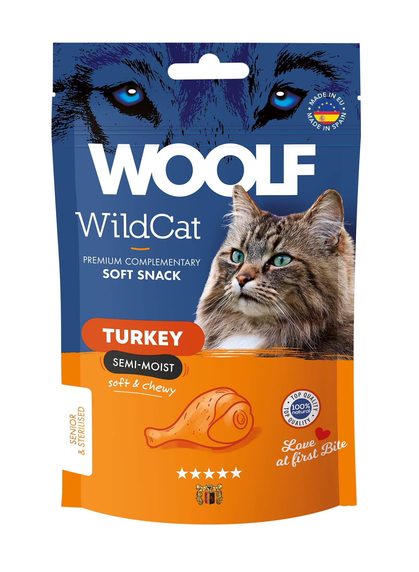 Woolf WildCat Soft Snack Turkey