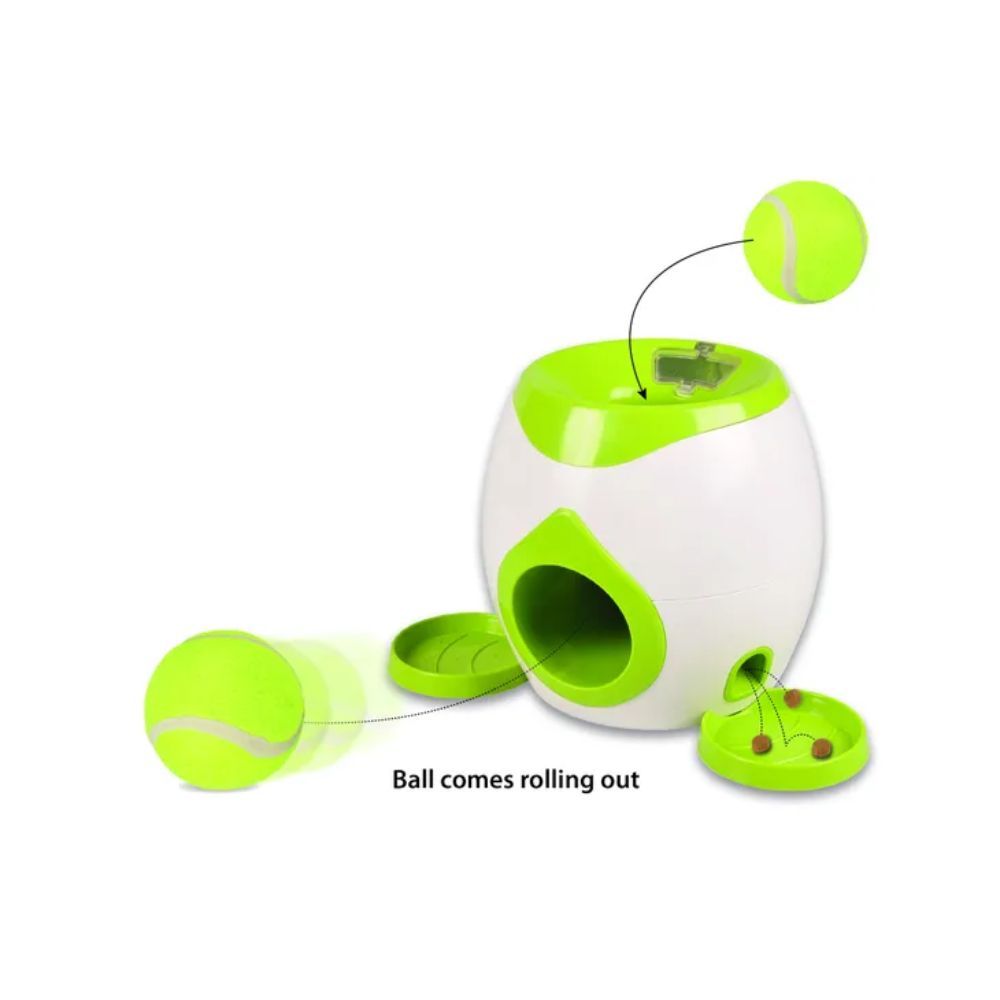 Interactive Fetch & Treat Dog Toy