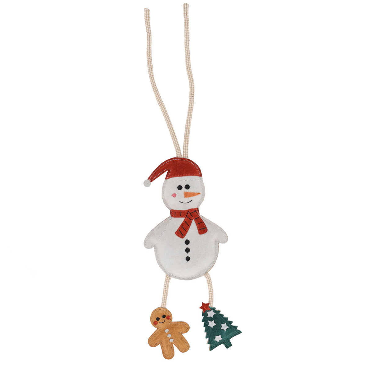QHP Snowman Christmas Horse Toy