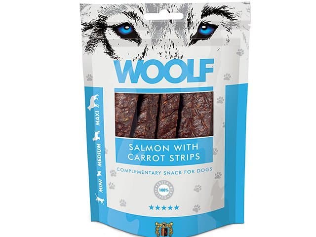Woolf Salmon w. Carrot Strips