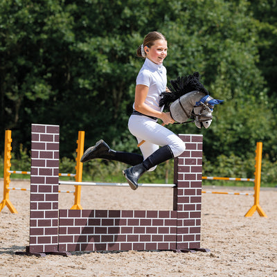 QHP Luxury Stitched Trense til Hobby Horse