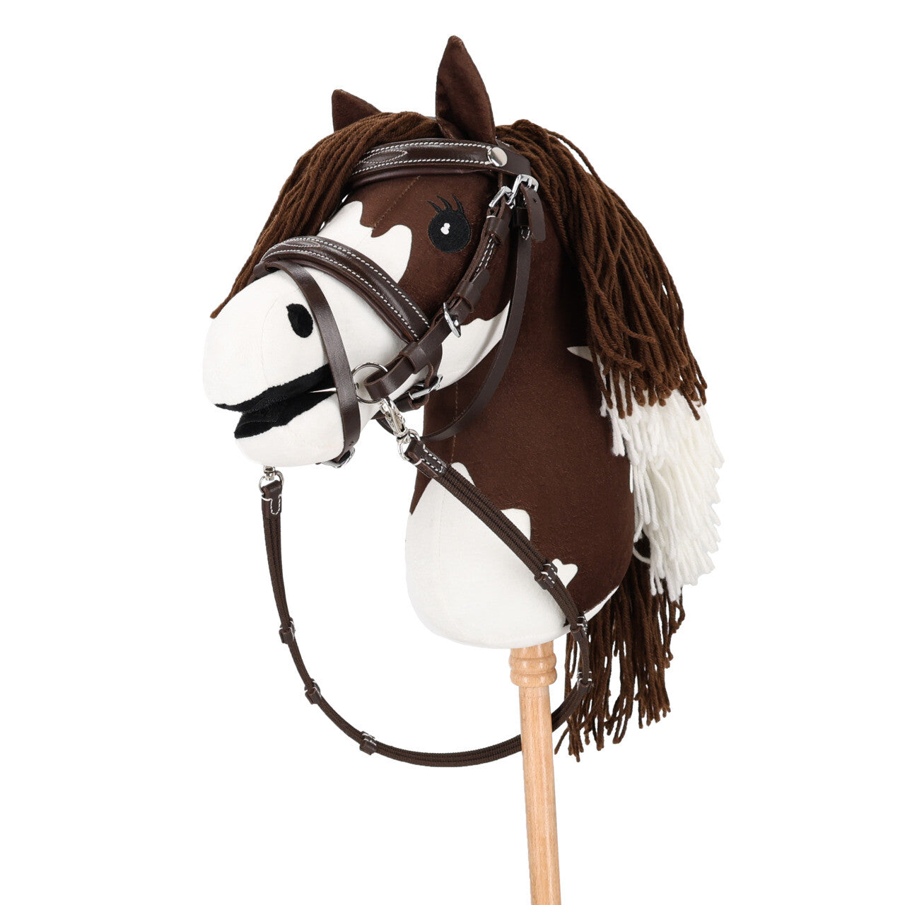 QHP Luxury Stitched Trense til Hobby Horse