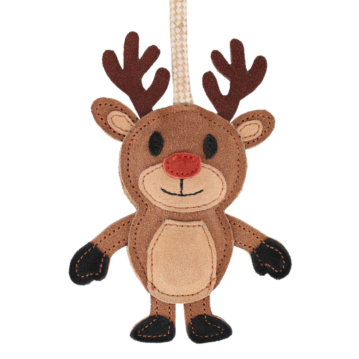 QHP Rudolph Christmas Box Hanger Horsetoy Giftbox