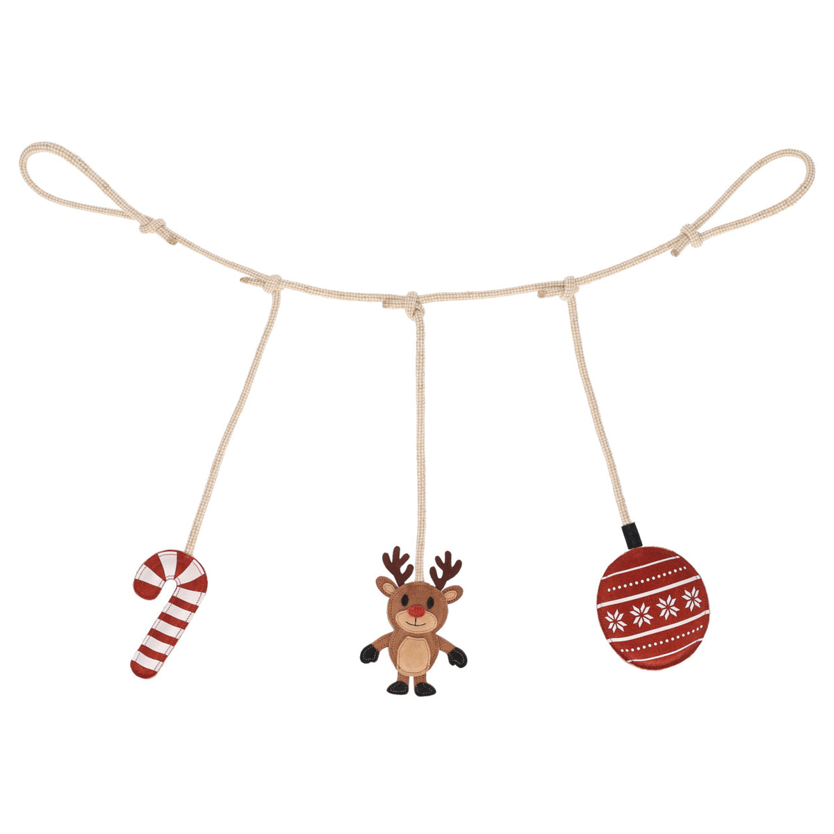 QHP Rudolph Christmas Box Hanger Horsetoy Giftbox