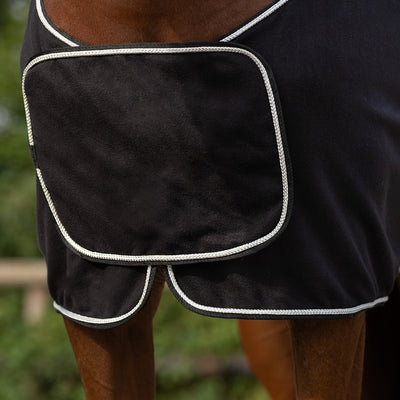 QHP Fleece Rug w. Ornament