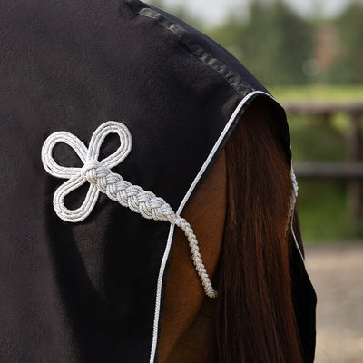 QHP Fleece Rug w. Ornament
