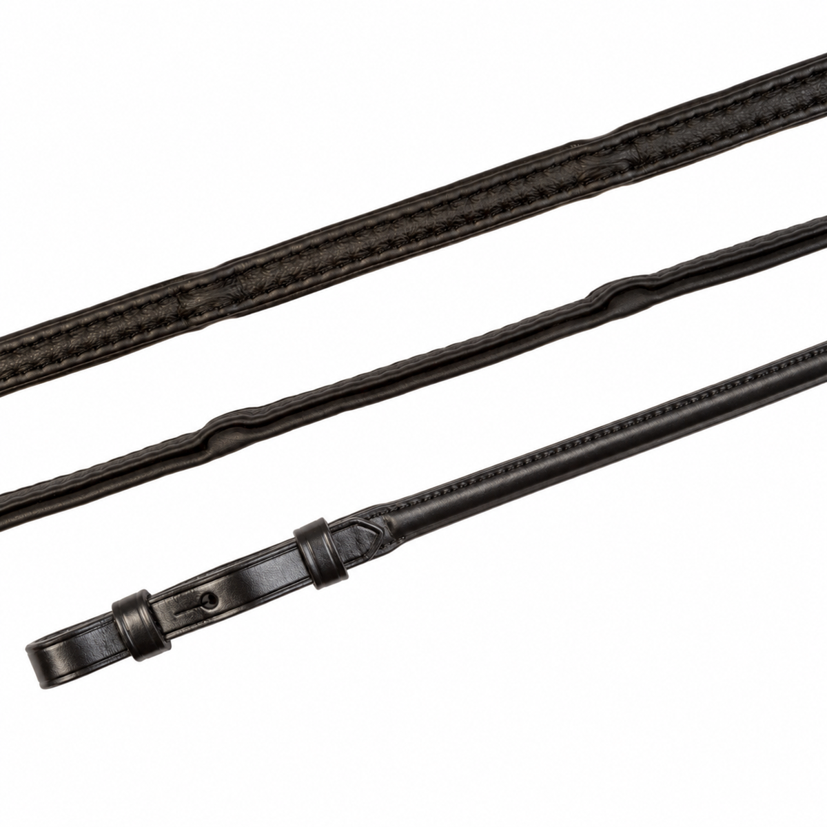 OS Nightline Softlæder Tøjle Roundstyle 13 mm.
