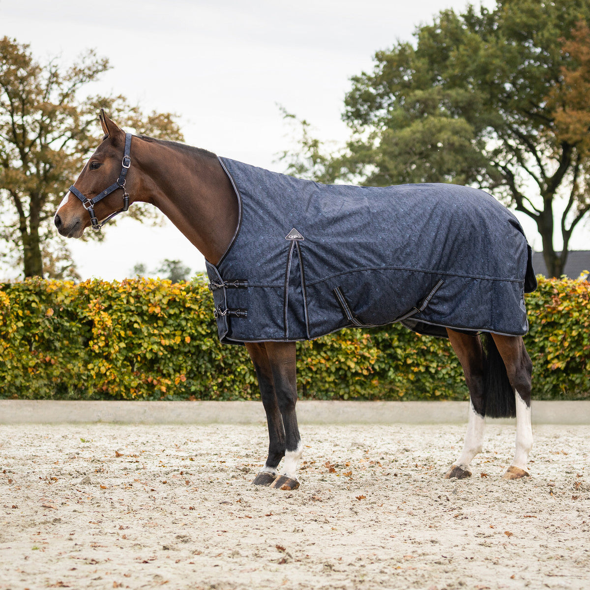 QHP Turnout Rug Collection Half Neck 150 g.