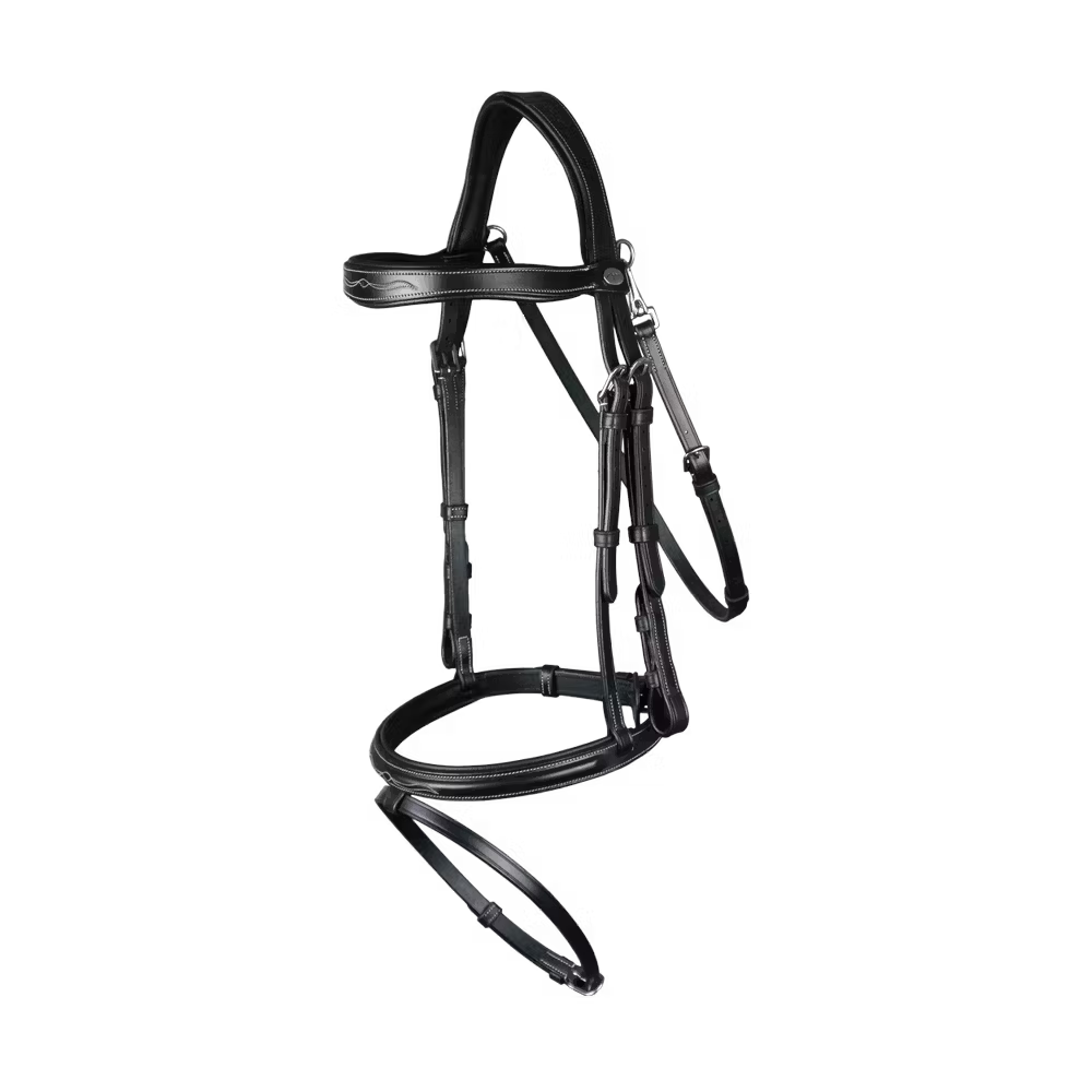 Dyon Flash Noseband Bridle w. Snap Hook