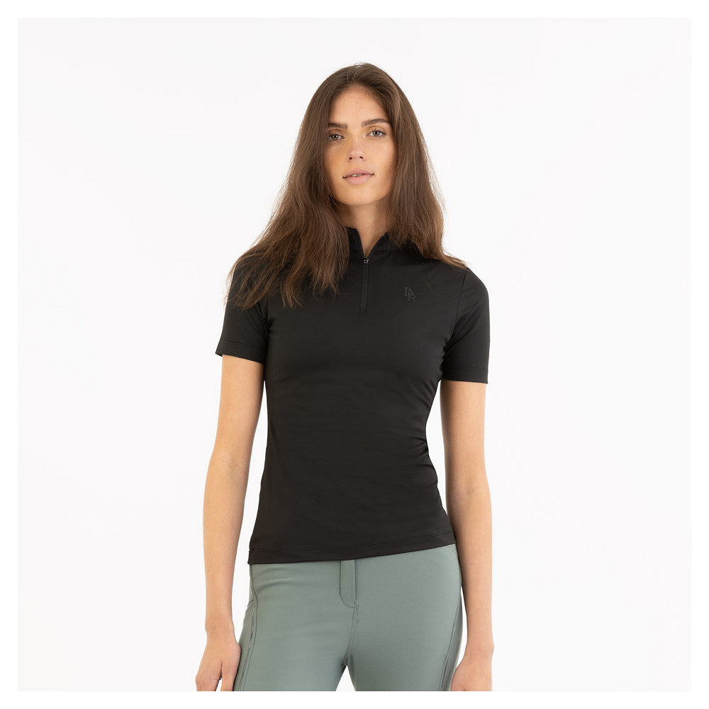 BR Zip-Up Shortsleeve Shirt